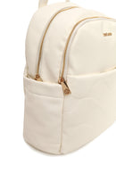 Woman Cream Printed Backpack | Derimod