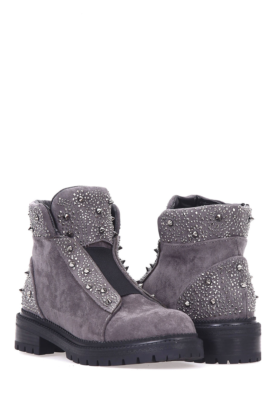 Women's Stone Suede Boots