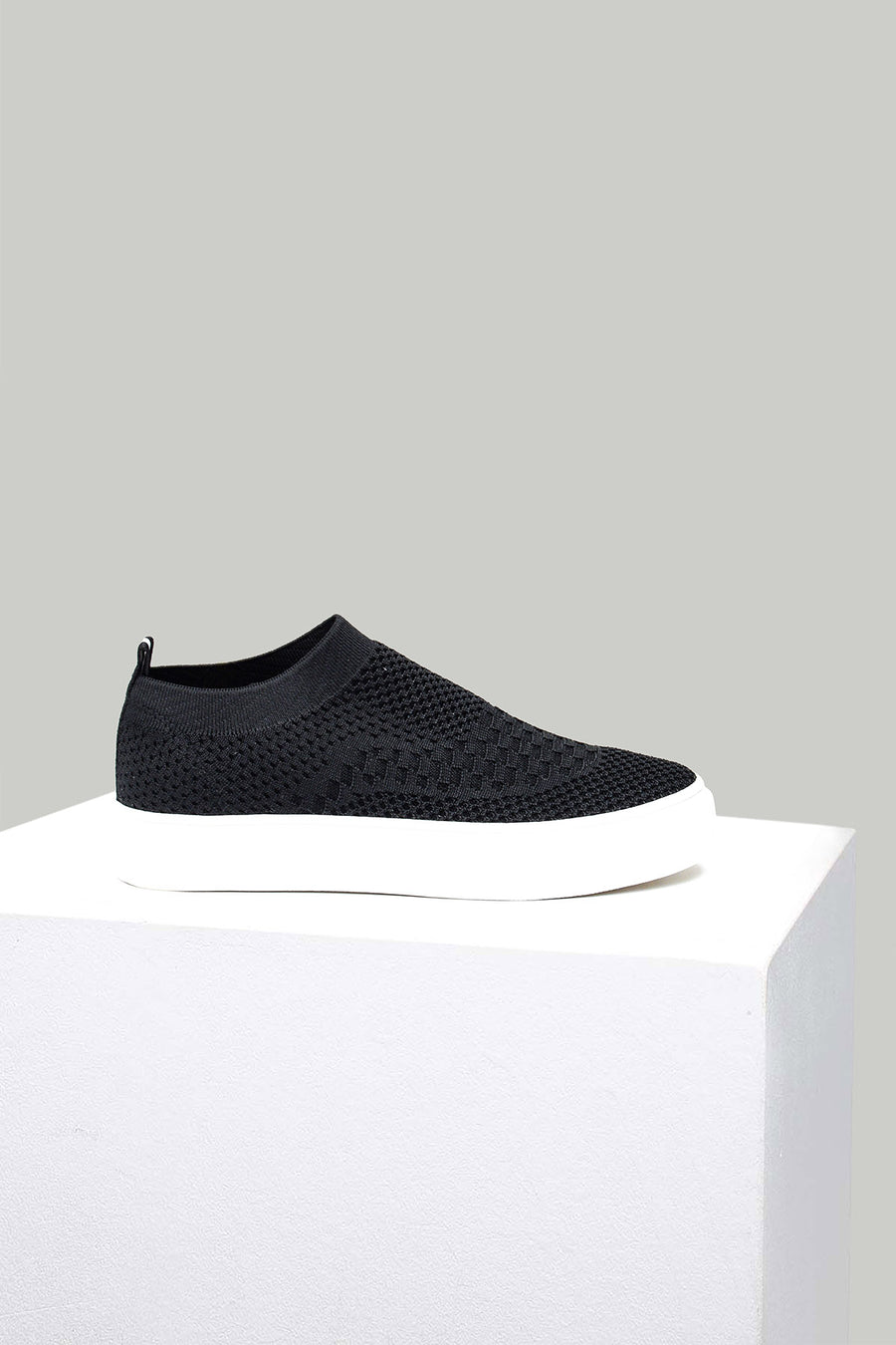 Black Fabric Women's Shoes