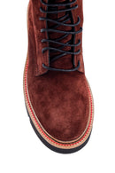 Women's Suede Thick Soled Boots | Derimod