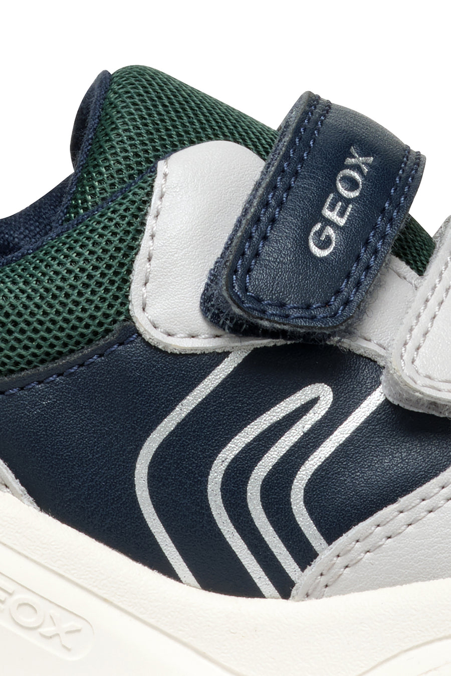 Geox Baby Boy Navy Blue Ciufciuf Banded Sneaker