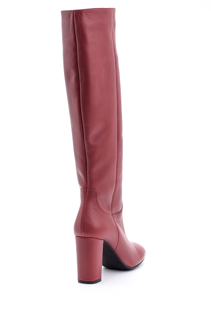 Women's Heeled Leather Boots