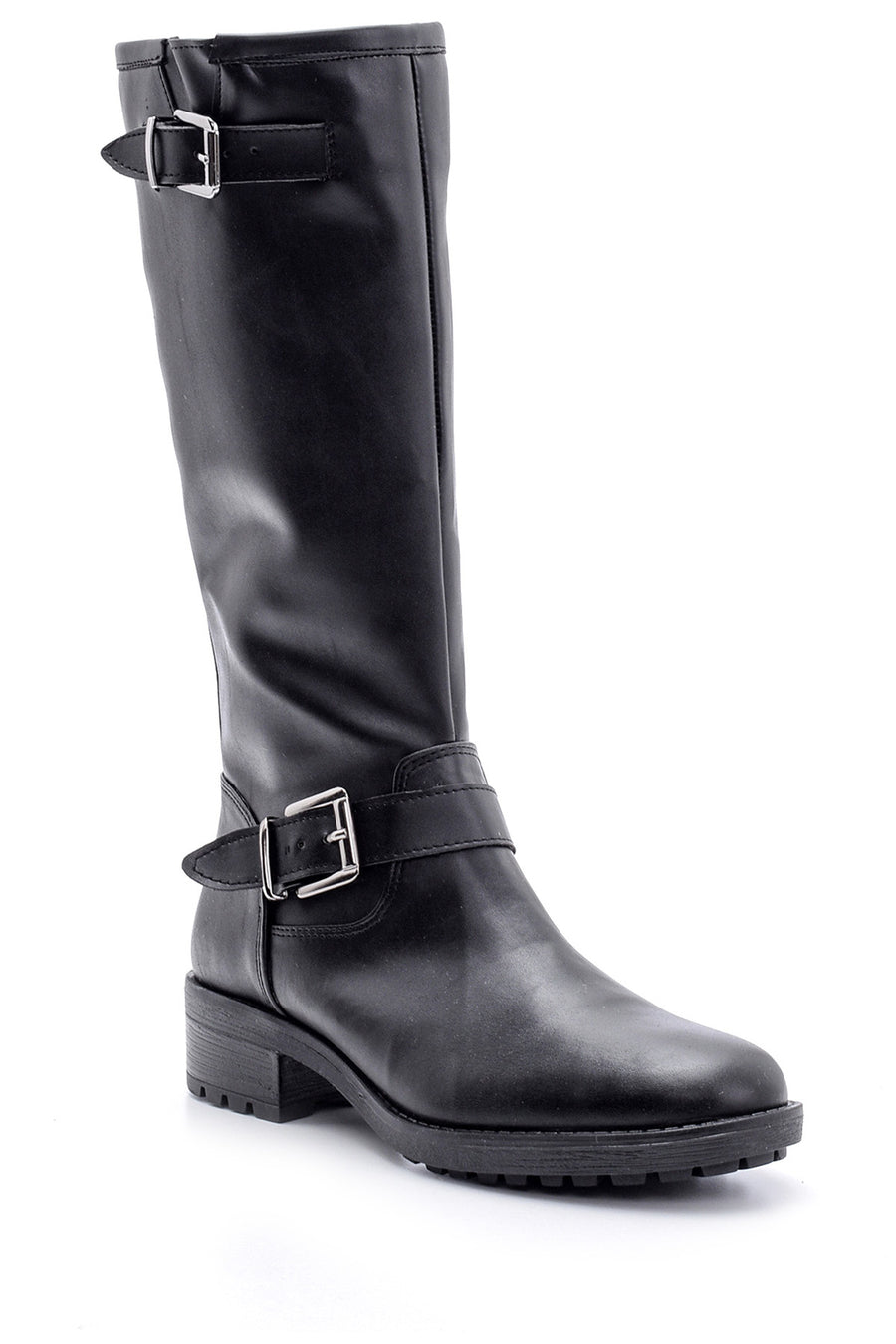 Women's Buckle Detailed Boots
