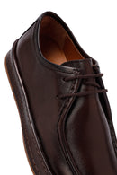 Male Brown Lace-up Leather Casual Shoes | Derimod