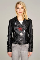 Venus Women's Leather Jacket | Derimod