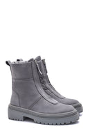 Women's Leather Nubuck Boots | Derimod