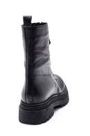 Women's Zippered Leather Boots | Derimod
