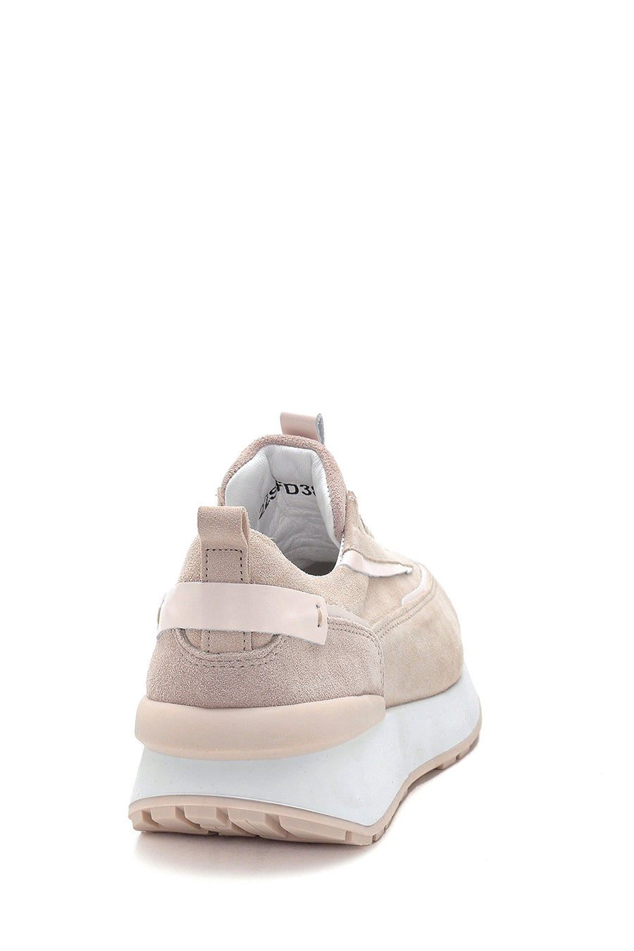 Kadın Deri Süet Yüksek Taban Sneaker