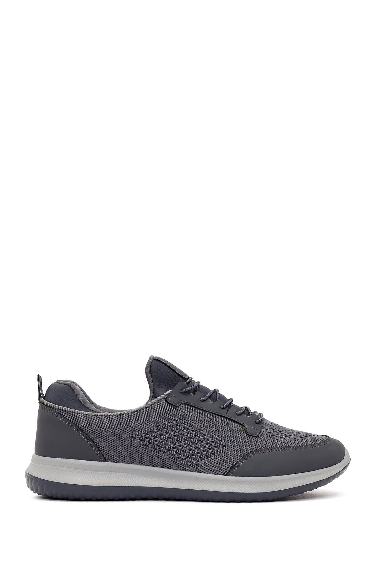 Derimod Zero Erkek Gri Bağcıklı Kumaş Sneaker 26SFD69046F | Derimod