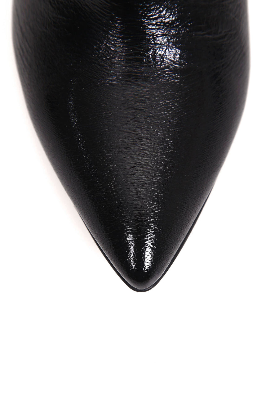 Women's Patent Leather Heeled Boots