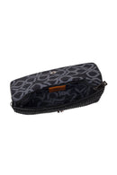 Woman Black Chain-Strap Embellished Evening Mini Clutch Bag | Derimod