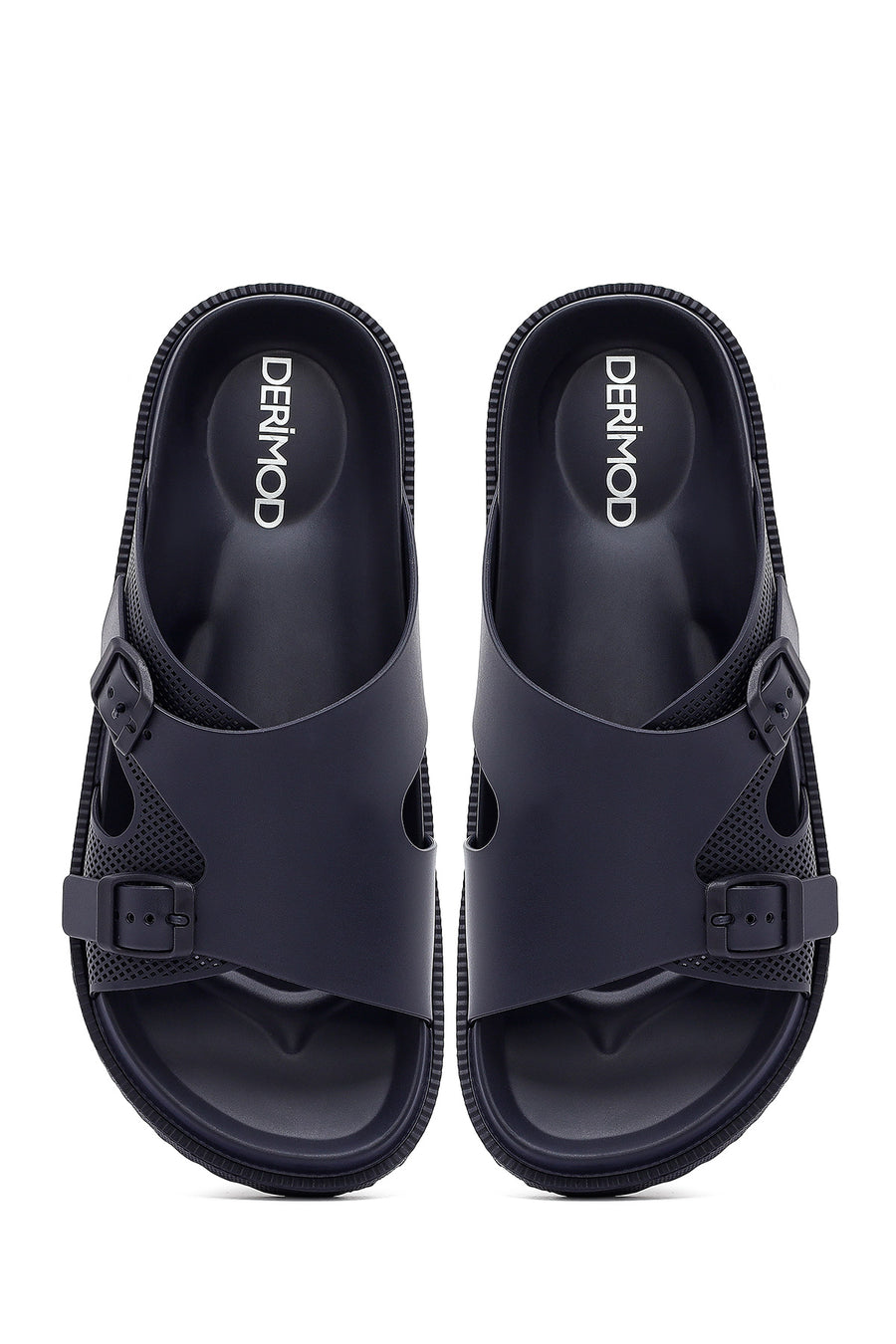 Men's Navy Blue Slippers