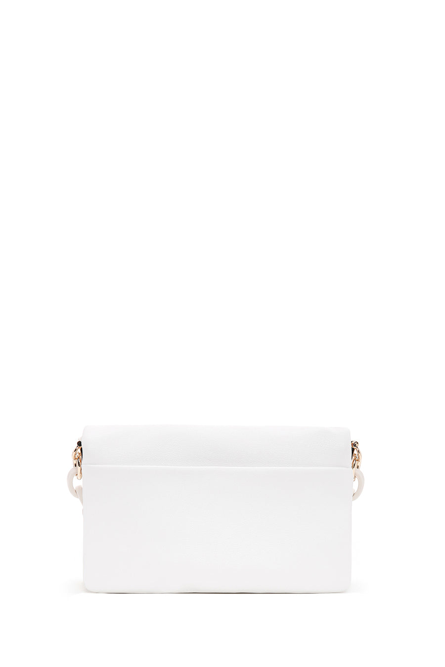 Women's White Long Strap Crossbody Bag