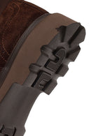 Male Brown Lace-Up Suede Casual Shoes | Derimod
