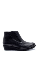 Women's Leather Wedge Heeled Boots | Derimod