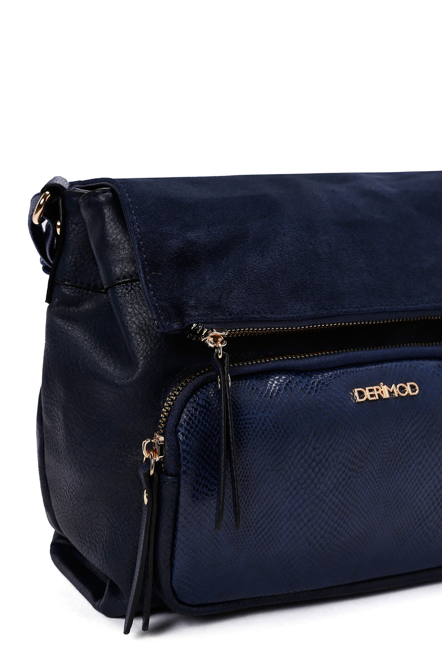 Women's Navy Blue Long Strap Crossbody Bag
