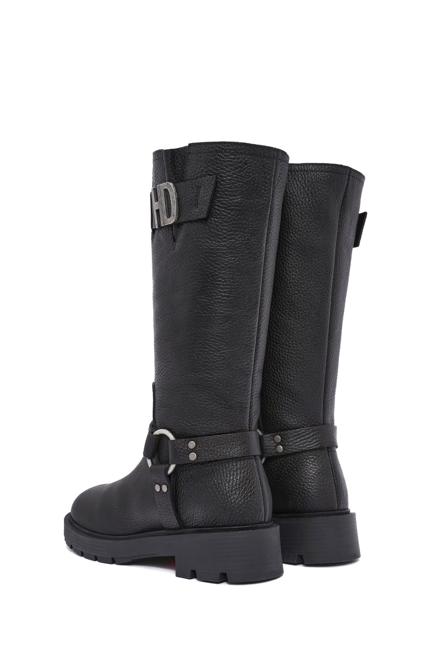 Harley Davidson Women's Black Myerson Leather Boots