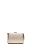 Women's Gold Accessory Detailed Long Chain Strap Mini Clutch Bag | Derimod