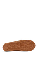 Women's Tan Tassel Suede Leather Loafer | Derimod