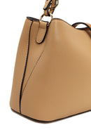 Woman Beige Long-Strap Shoulder Bag | Derimod