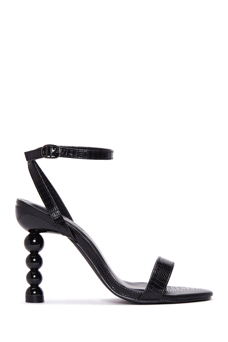 Women's Black Heeled Sandals 22SFE492426 | Derimod