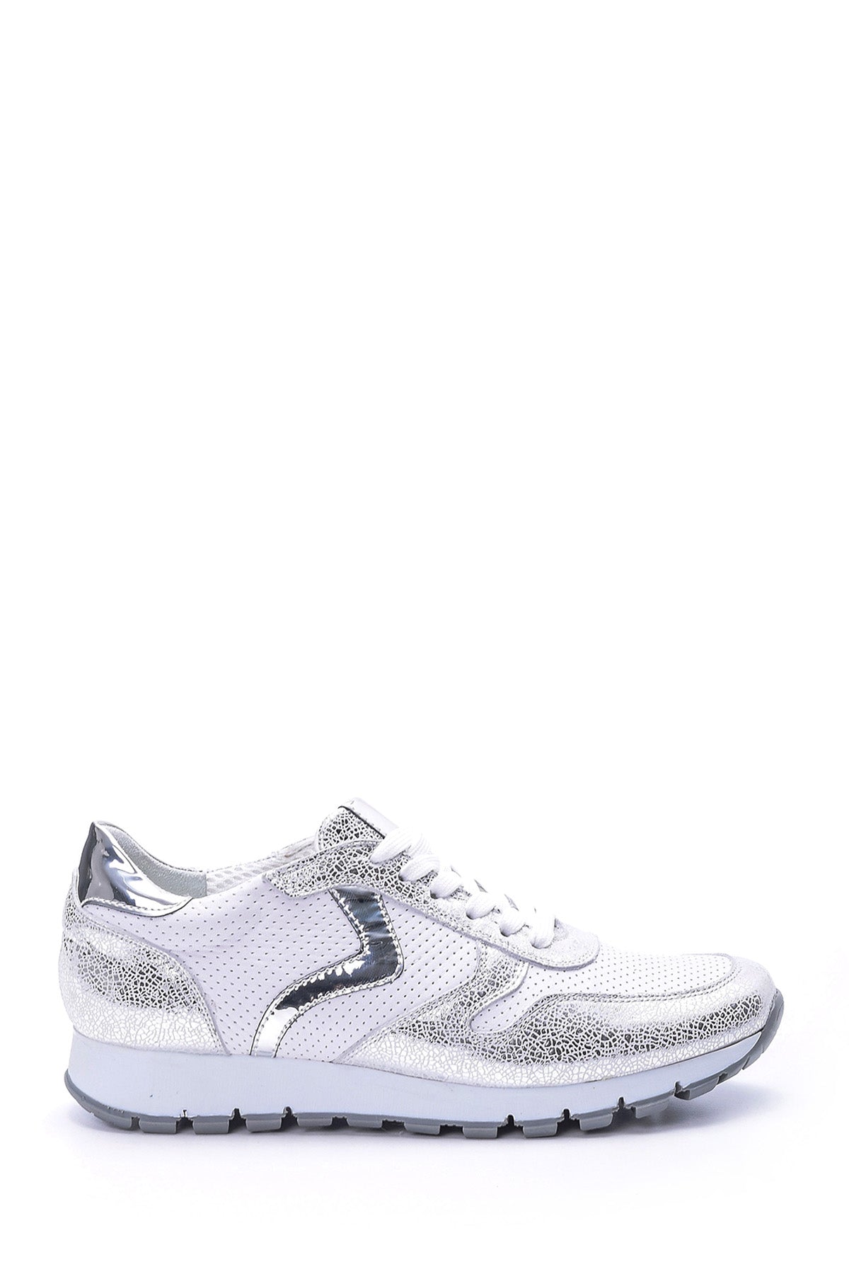 Kadın Gümüş Detaylı Sneaker 19SFD136814 | Derimod