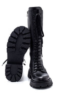 Women's Leather Lace Up Boots | Derimod