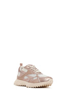 Kadın Pembe Bağcıklı Kalın Tabanlı Sneaker | Derimod