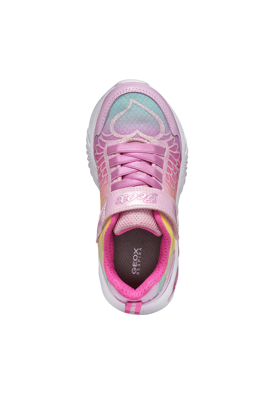 Geox Girls Pink Assist Sneaker