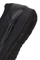 Male Black Lace-Up Leather Casual Shoes | Derimod