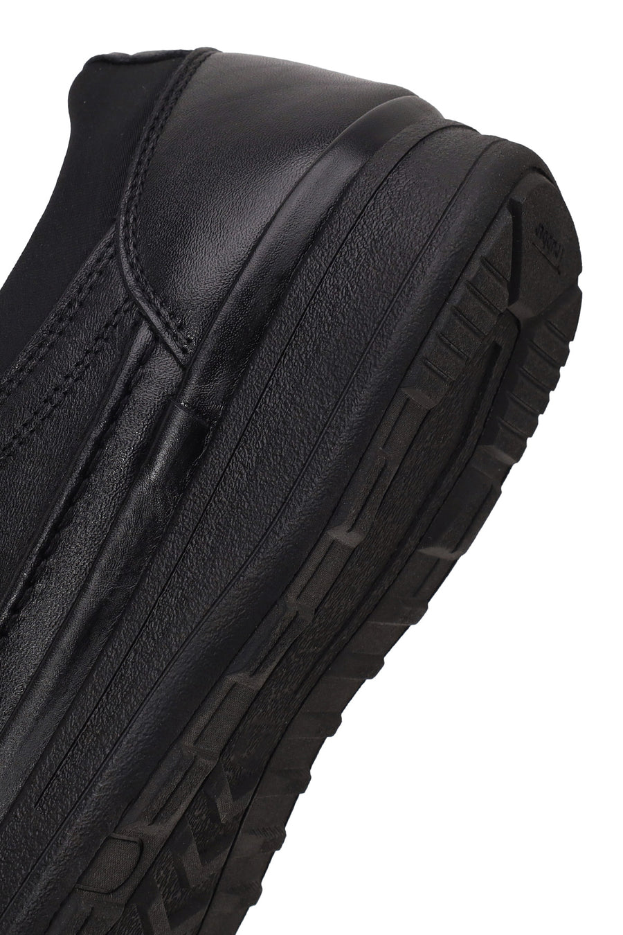 Male Black Lace-Up Leather Casual Shoes