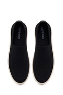 Erkek Siyah Desenli Kumaş Loafer | Derimod