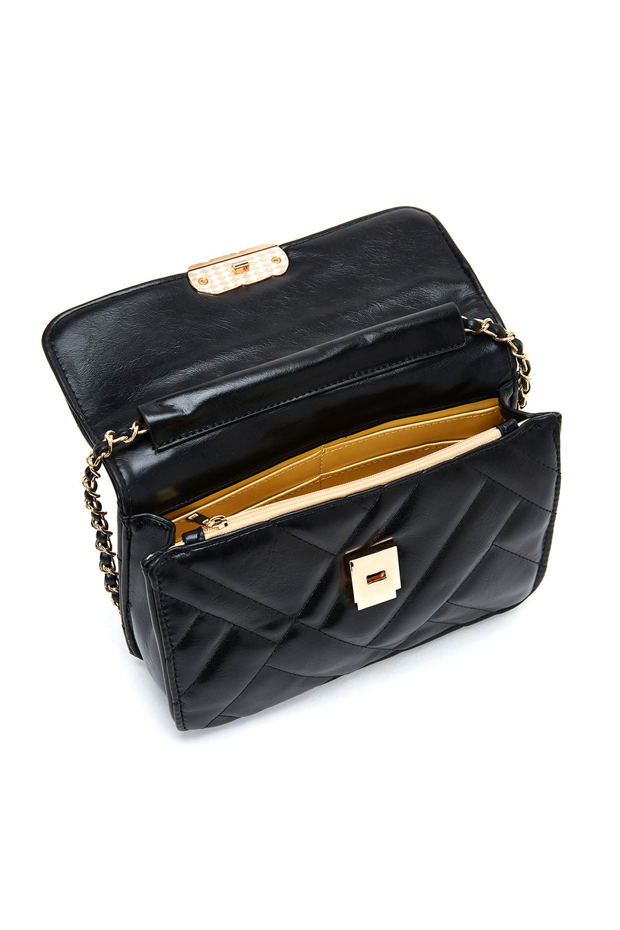 Women's Quilted Crossbody Bag