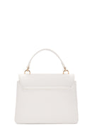 Women's White Long Strap Printed Shoulder Bag | Derimod