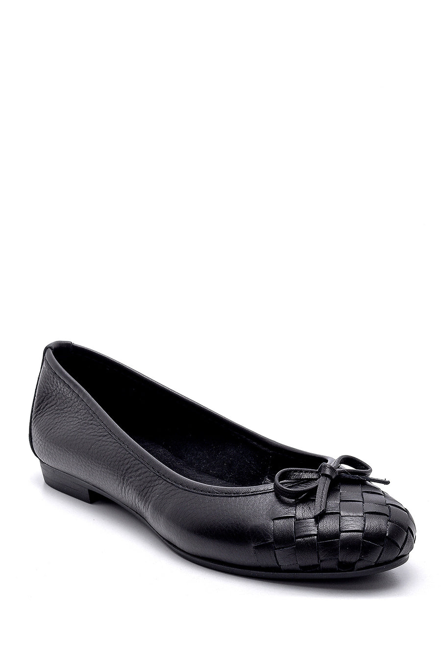 Women's Leather Ballerinas