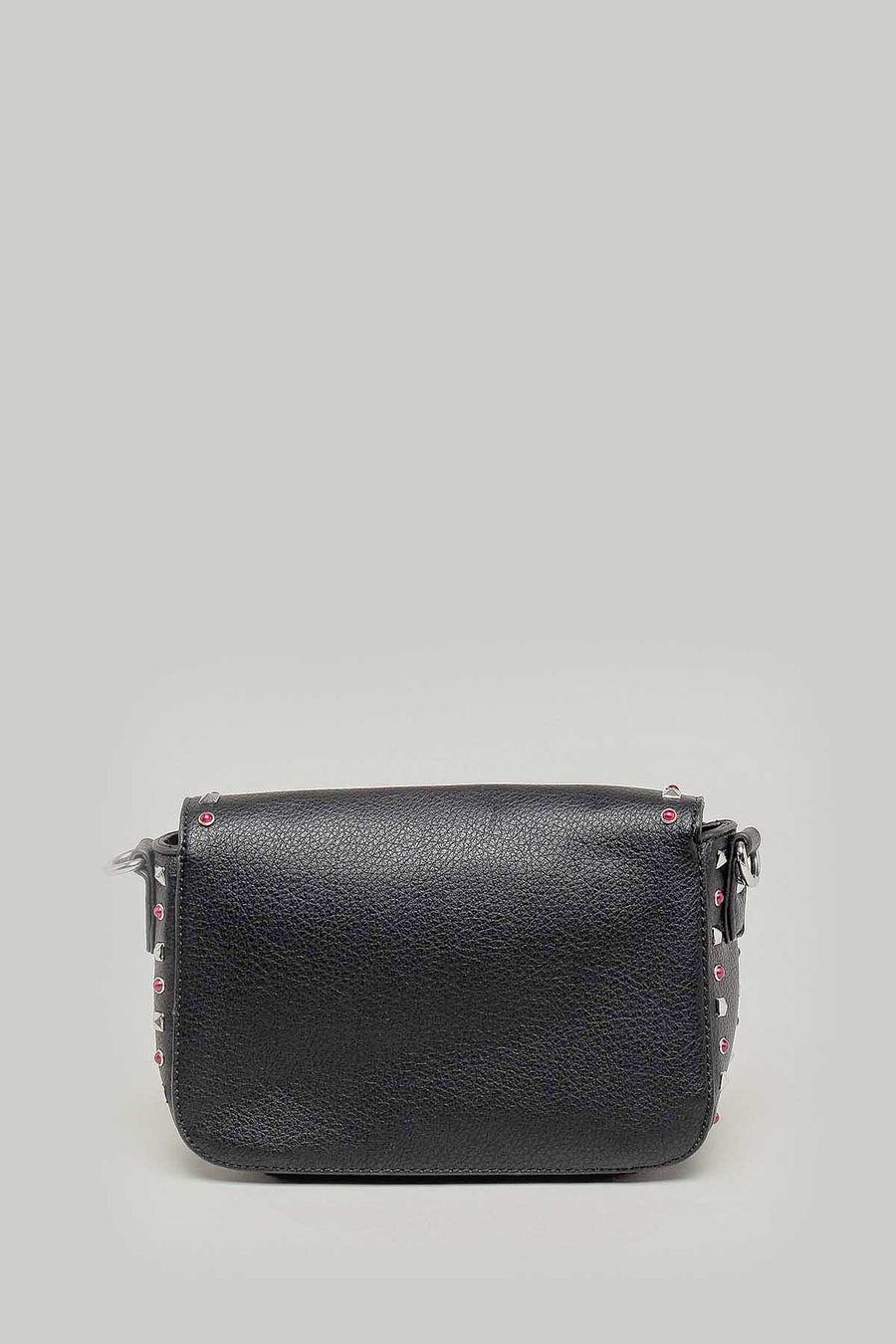 Women's Shoulder Bag with Staple Detail