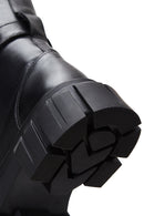 Women's Black Zippered Boots | Derimod