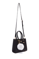 Women's Black Long Strap Accessory Handbag | Derimod