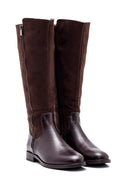 Women's Brown Zippered Casual Boots | Derimod