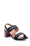 Women's Studded Detailed Heeled Shoes | Derimod