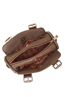 Woman Mink Long-Strap Fabric Shoulder Bag | Derimod