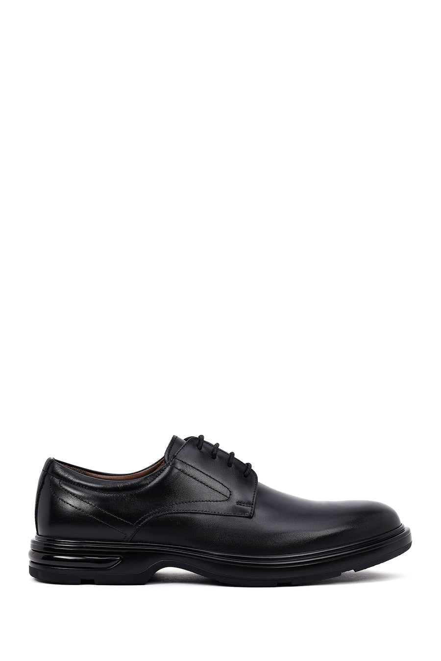 Men's Black Lace Up Leather Casual Shoes 25WFD601218 | Derimod