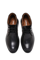 Men's Black Leather Casual Boots | Derimod