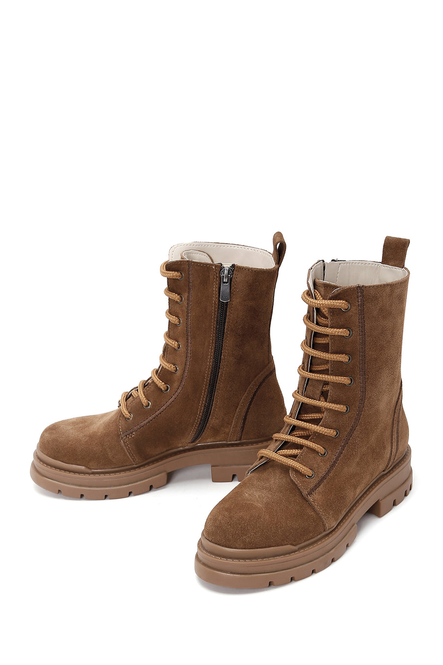 Women's Tan Suede Boots