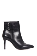 Women's Stone Leather Boots | Derimod