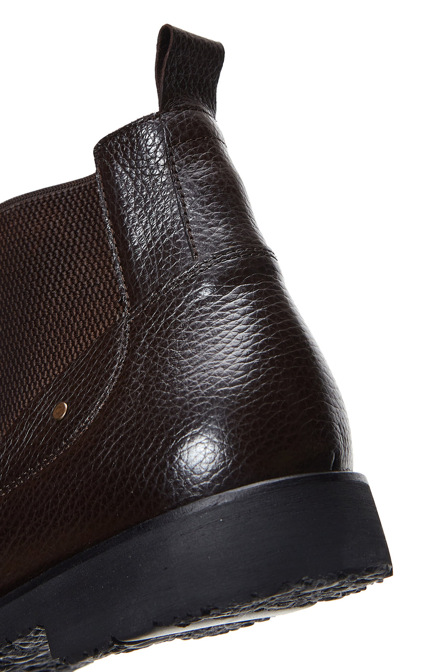 Men's Brown Leather Casual Chelsea Boots
