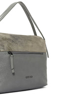 Women's Gray Long Strap Shoulder Bag | Derimod