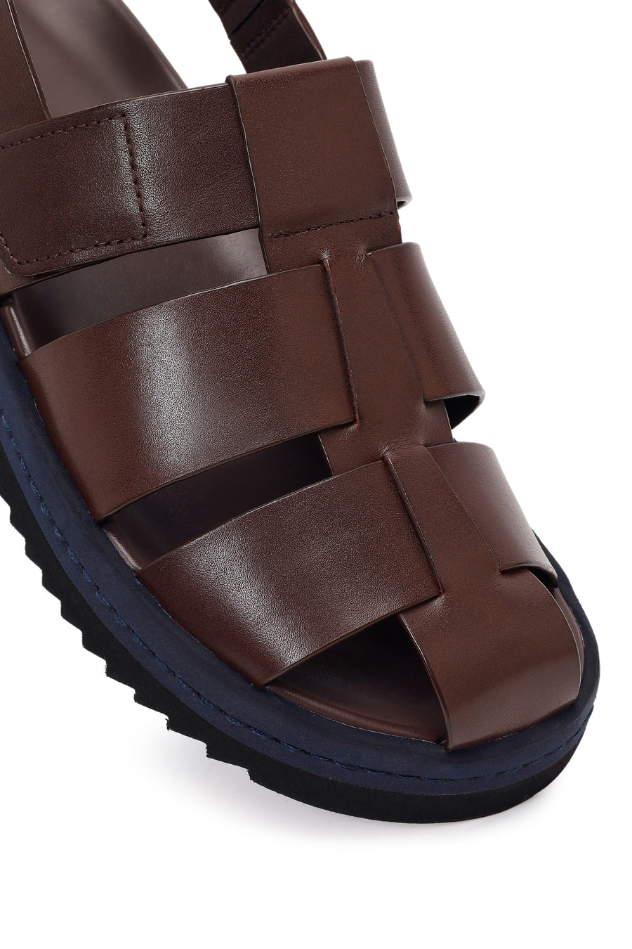 Men's Brown Leather Sandals