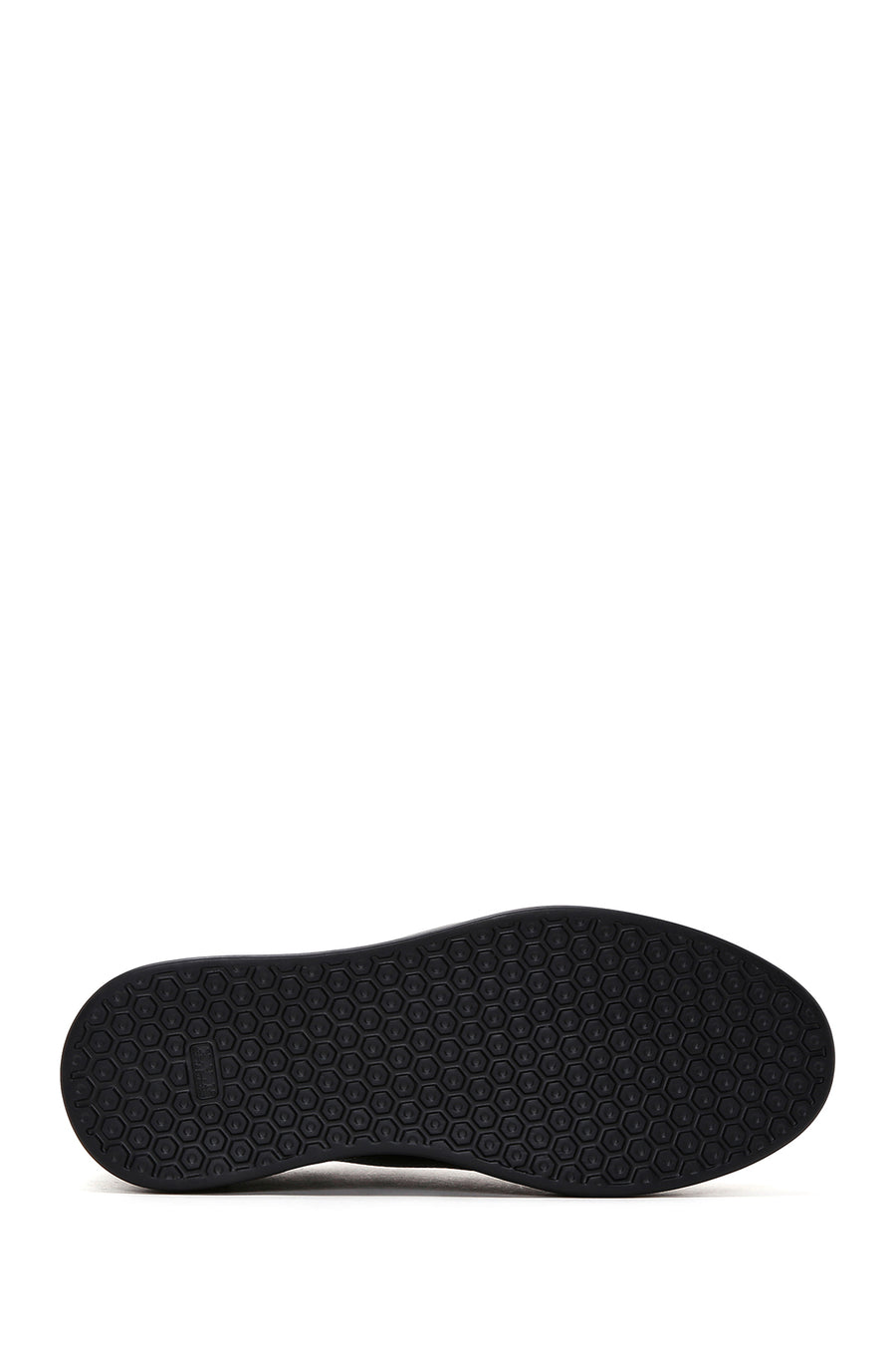 Men's Black Leather Sneaker