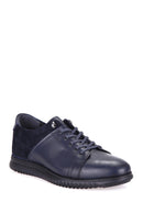 Suede Detailed Men's Shoes | Derimod